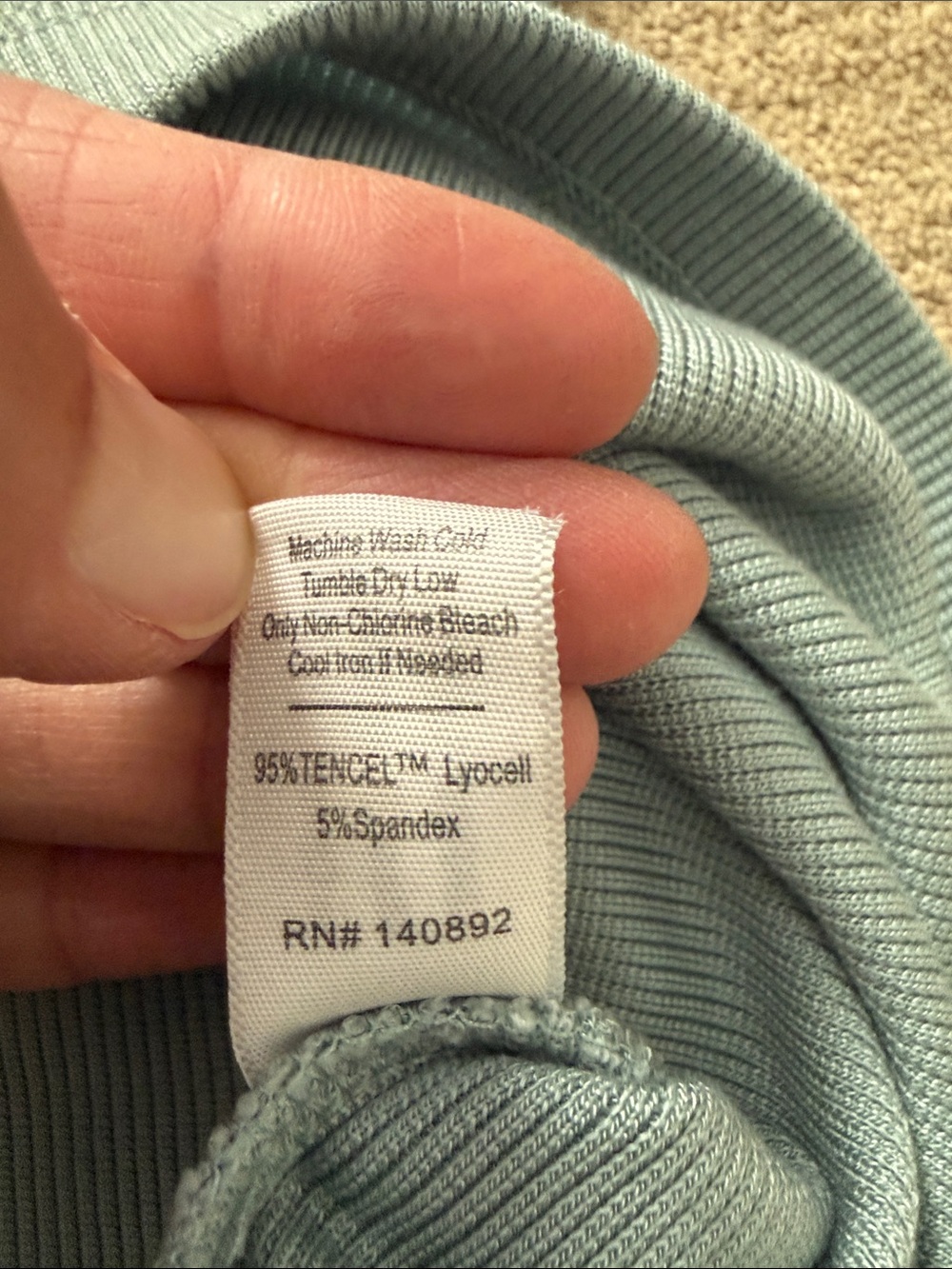 Marine Layer - Lexi Rib Puff Sleeve Ribbed Top - Small - Picture 5 of 5